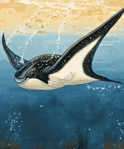 Manta Ray Ocean Beauty Diamond Painting