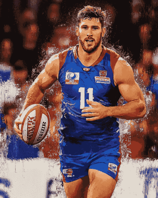 Marcus Bontempelli Western Bulldogs Diamond Painting