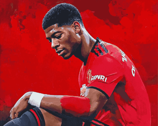 Marcus Rashford Sporting Legend Diamond Painting