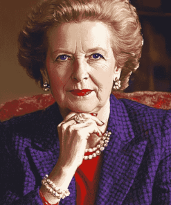 Margaret Thatcher Diamond Painting