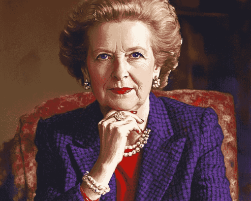 Margaret Thatcher Diamond Painting