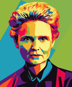 Marie Curie Pop Art Diamond Painting