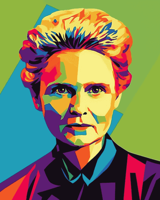 Marie Curie Pop Art Diamond Painting