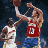 Mark Eaton Famous Basketball Player Diamond Painting