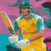 Marnus Labuschagne Cricket Star Diamond Painting