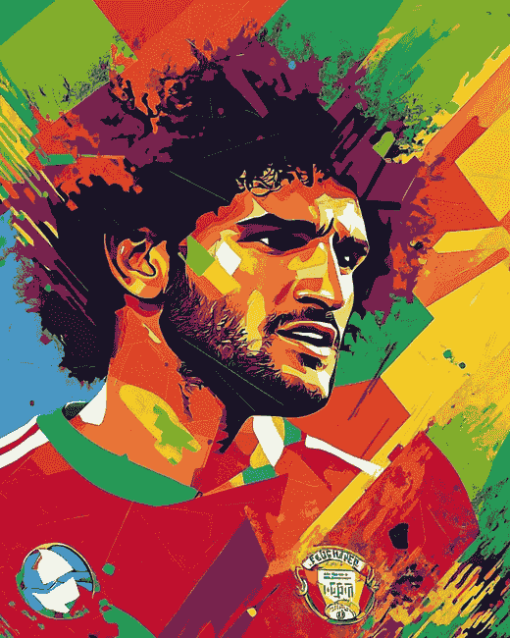 Marouane Fellaini Football Icon Diamond Painting