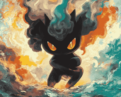 Marshadow Pokemon Diamond Painting