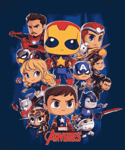 Marvel Avengers Baby Heroes Diamond Painting