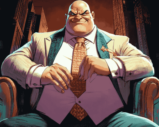 Marvel Kingpin Animation Diamond Painting