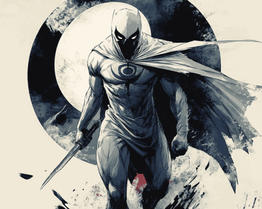 Marvel Moon Knight Superhero Diamond Painting