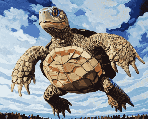 Maryland Terrapin Football Diamond Painting