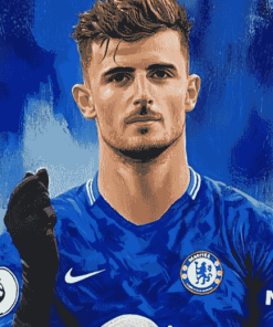 Mason Mount The Chelsea Star Diamond Painting