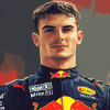 Max Verstappen Racing Legend Diamond Painting