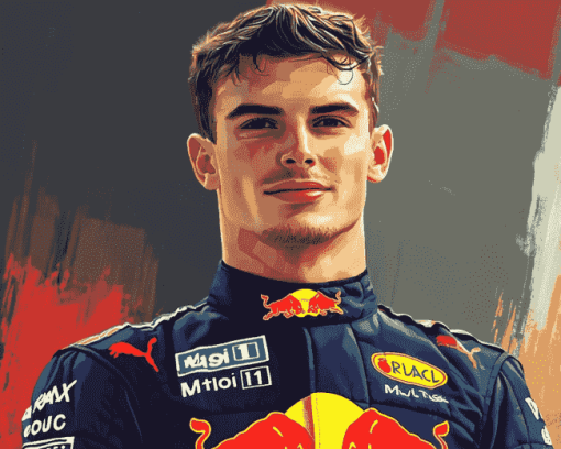 Max Verstappen Racing Legend Diamond Painting