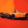 McLaren F1 Racing Car Diamond Painting