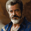 Mel Gibson Iconic Celebrity Diamond Painting