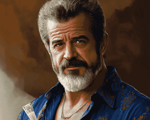 Mel Gibson Iconic Celebrity Diamond Painting