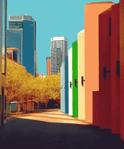 Melbourne Cityscape Diamond Painting