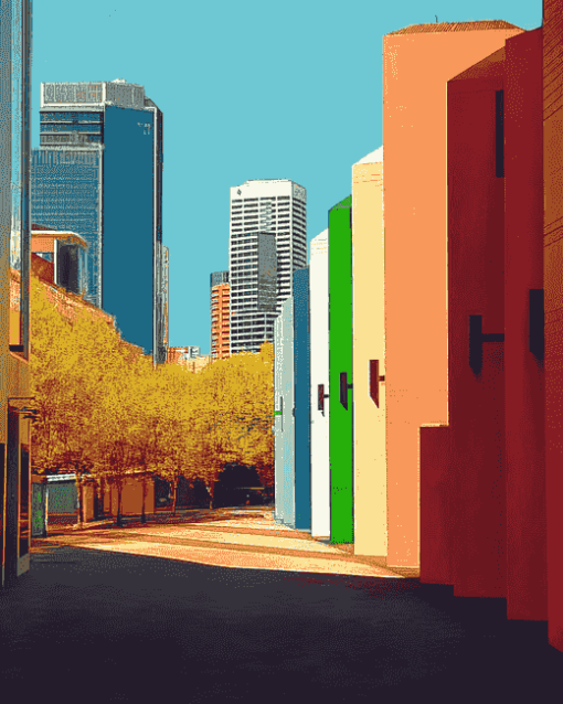 Melbourne Cityscape Diamond Painting