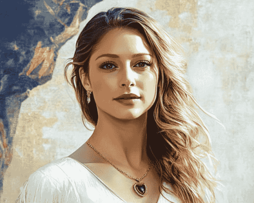 Melissa Benoist Celebrity Diamond Painting