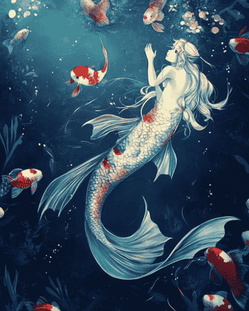 Mermaid Fantasy Diamond Painting