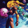 Metroid Samus Video Game Diamond Painting