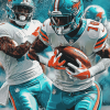 Miami Dolphins American Football Diamond Painting