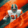 Miami Football Team Diamond Painting