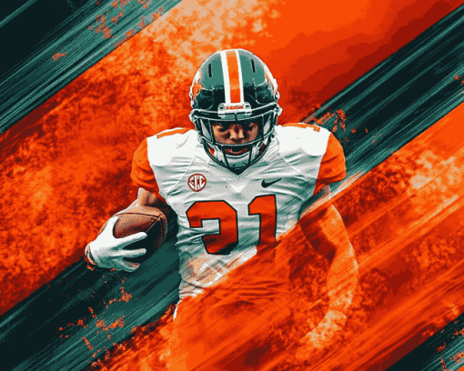 Miami Football Team Diamond Painting