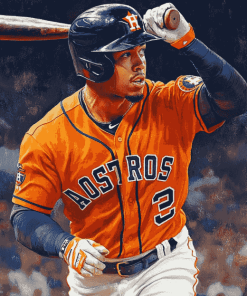 Michael Brantley Houston Astros Diamond Painting