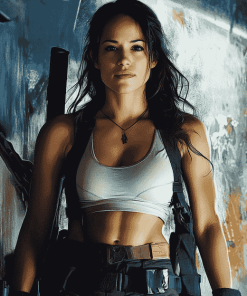 Michelle Rodriguez Fast and Furious Diamond Painting