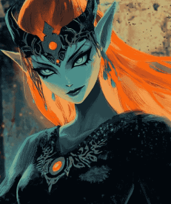 Midna Fantasy Adventure Diamond Painting