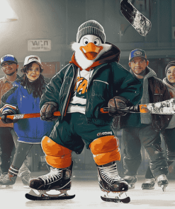 Mighty Ducks Cartoon Diamond Painting