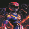 Mighty Morphin Power Rangers Animation Diamond Painting