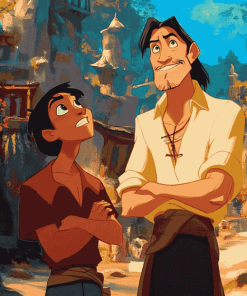 Miguel and Tulio Adventure Diamond Painting