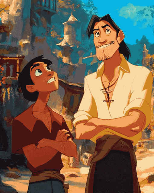 Miguel and Tulio Adventure Diamond Painting