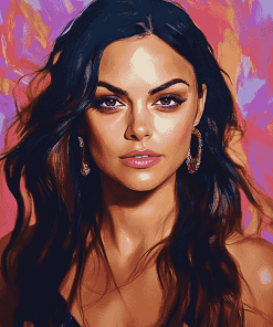 Mila Kunis Glamour Diamond Painting