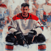 Miles Wood Ice Hockey Legend Diamond Painting