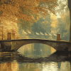 Minnewaterpark Lake Serenity Diamond Painting