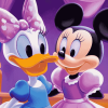 Minnie Mouse and Daisy Duck Cartoon Diamond Painting