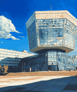 Minsk National Library Exquisite Diamond Painting