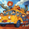 Miss Frizzle Animated Series Diamond Painting