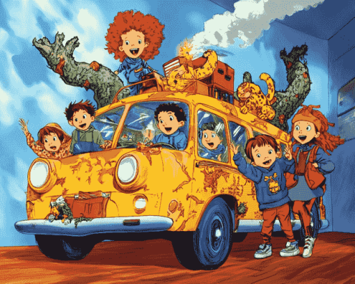 Miss Frizzle Animated Series Diamond Painting