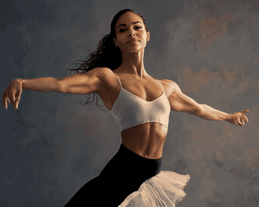 Misty Copeland Ballerina Diamond Painting