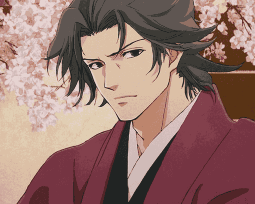 Mitsurugi Reiji Anime Creation Diamond Painting