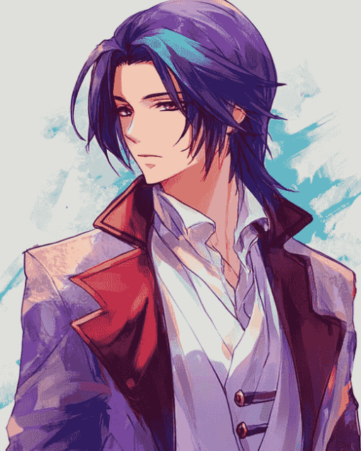 Mitsurugi Reiji Anime Diamond Painting