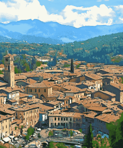 Modena Mountain Views Diamond Painting