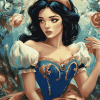 Modern Snow White Fantasy Diamond Painting