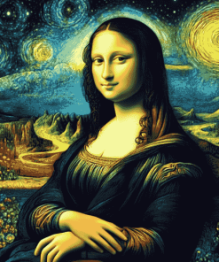 Mona Lisa Antiques Diamond Painting