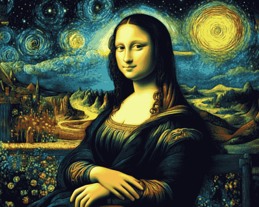 Mona Lisa Antiques Diamond Painting